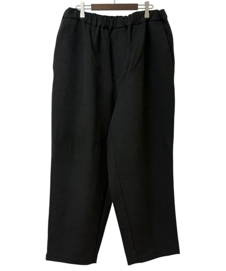 YOKO SAKAMOTO /  WIDE EASY PANTS max high count hemp -BROWN-