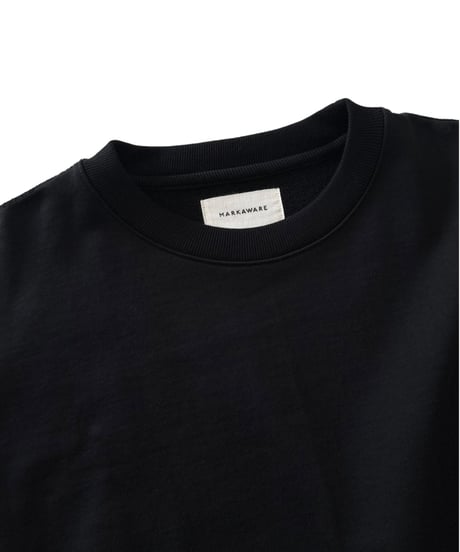 MARKAWARE / Organic Cotton Heavy Fleece / Huge Sweat Short -Black-