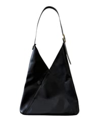 Post Production / HOBO BAG horse wax -BLACK-