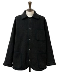 YOKO SAKAMOTO / BC WORK JACKET beach cloth -BLACK-