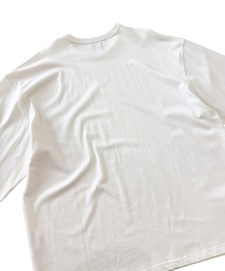 【26SS】  HAVEOFFDUTY / BIO WASHED EASY LONG SLEEVE -OFF WHITE-