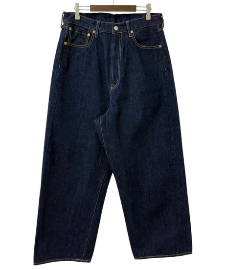 YOKO SAKAMOTO / 5POCKET BAGGY PANTS "ONE WASH" -INDIGO-