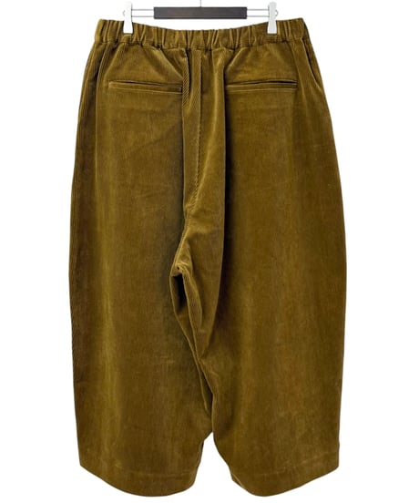 YOKO SAKAMOTO / LIVING PANTS corduroy -AMBER-
