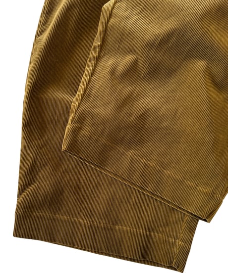 YOKO SAKAMOTO / LIVING PANTS corduroy -AMBER-