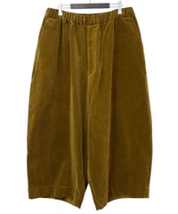 YOKO SAKAMOTO / LIVING PANTS corduroy -AMBER-