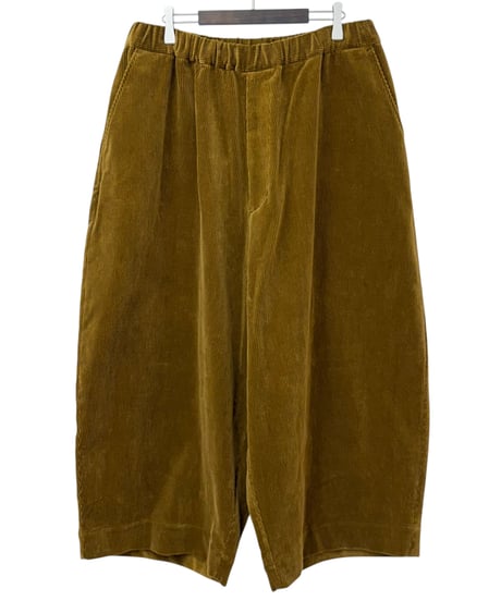YOKO SAKAMOTO / LIVING PANTS corduroy -AMBER-