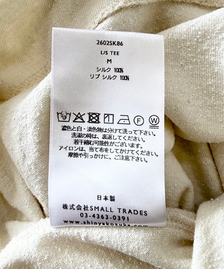 SHINYAKOZUKA / L/S TEE (ISSUE#9) -ANTIQUE CANVAS-