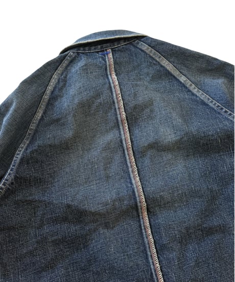 SHINYAKOZUKA / WASHED ORDINARY CITY ANTIQUE MINER (ISSUE#9) -MID INDIGO-
