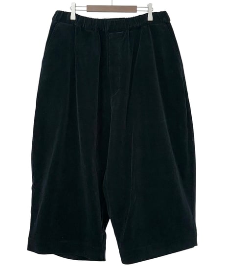 YOKO SAKAMOTO / LIVING PANTS corduroy -BLACK-