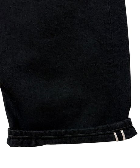 YOKO SAKAMOTO / 5POCKET STRAIGHT PANTS "ONE WASH" -BLACK-