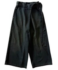 Nomàt / WRAP PANTS denim -MOSS-