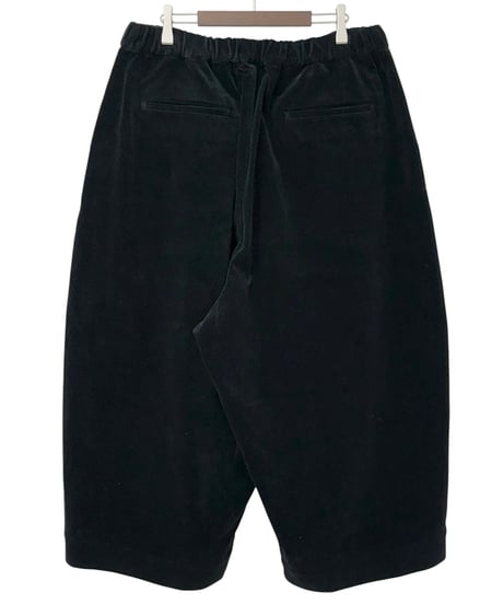 YOKO SAKAMOTO / LIVING PANTS corduroy -BLACK-