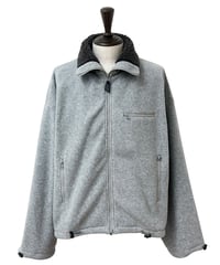 refomed / CASTRO FLEECE JUMPER -GRAY-