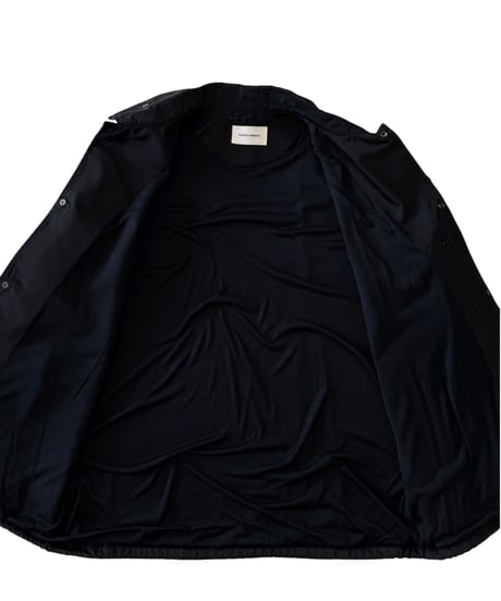 MARKAWARE / Bratac Silk Heavy Twill / Coach Jacket Ⅳ -Black-