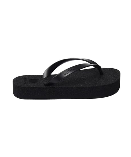 buntA b-sandal smooth -black-