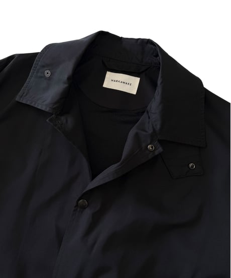 MARKAWARE / Bratac Silk Heavy Twill / Coach Jacket Ⅳ -Black-