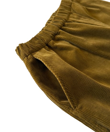 YOKO SAKAMOTO / LIVING PANTS corduroy -AMBER-