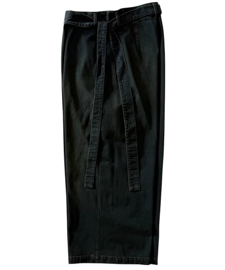 Nomàt / WRAP PANTS denim -MOSS-