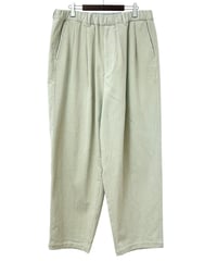 YOKO SAKAMOTO / DOUBLE PLEATED WIDE EASY PANTS corduroy -IVORY-