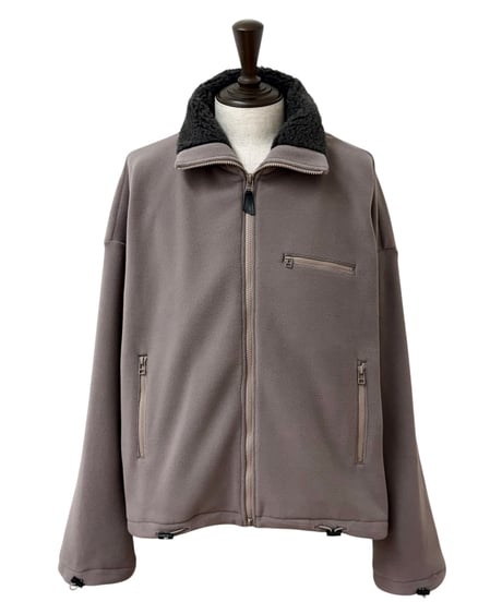 refomed / CASTRO FLEECE JUMPER -BEIGE-