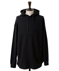 YOKO SAKAMOTO / HOODIE heavy weight thermal jersey -BROWN-