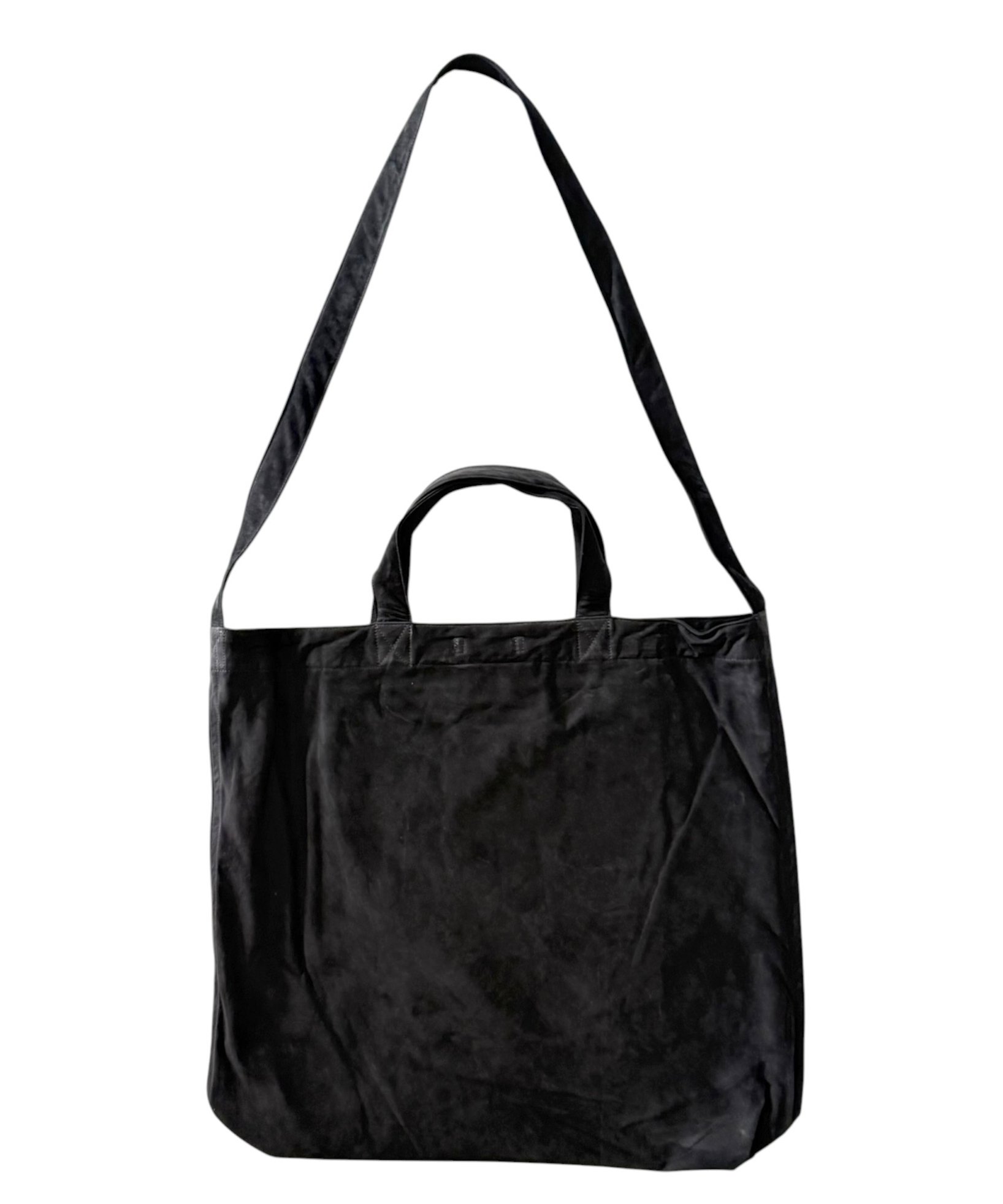 YOKO SAKAMOTO / RESEARCHER BAG LARGE nuback lea