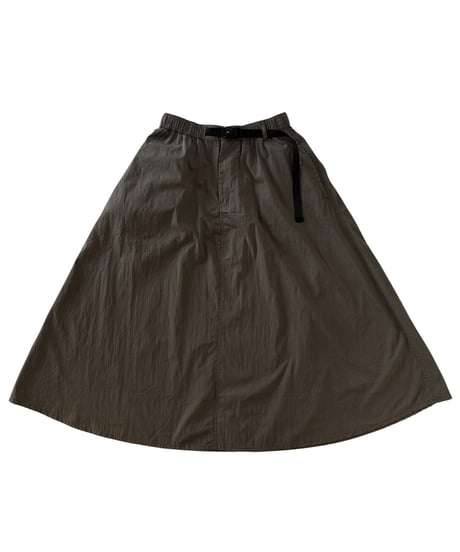 【26SS】  HAVEOFFDUTY / C/N COMFORTABLE EASY SKIRT -TAN BEIGE-