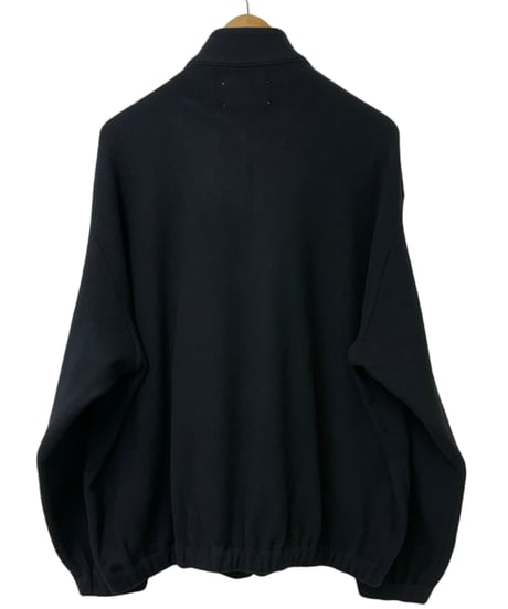 YOKO SAKAMOTO / TRACK JACKET brushed wool fleece -BLACK-