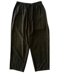 YOKO SAKAMOTO / RELAX EASY PANTS wool gabardine -OLIVE×BEIGE-