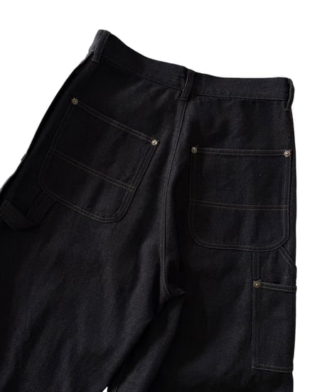 Nomàt / BOILER PANTS cotton wool denim -DARK BROWN-