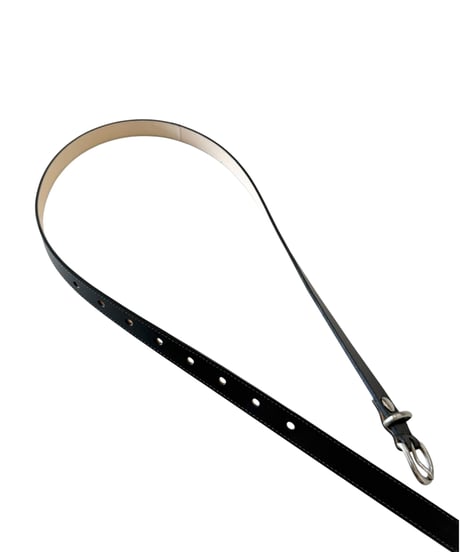 Post Production / WESTERN BELT vachetta-BLACK-