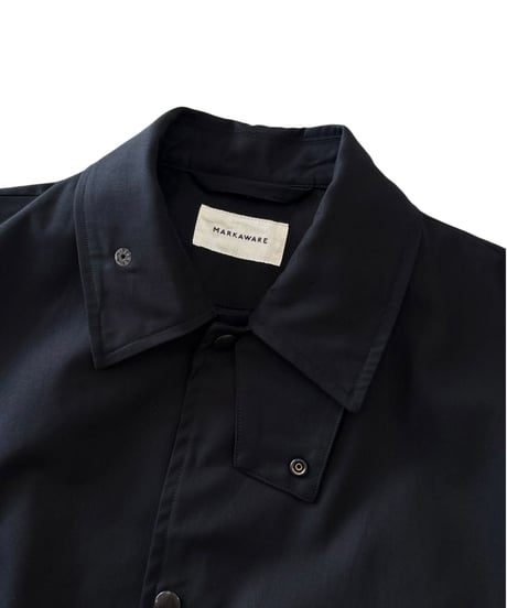 MARKAWARE / Organic Cotton Survival Cloth® / Coach Jacket Ⅳ -Black-