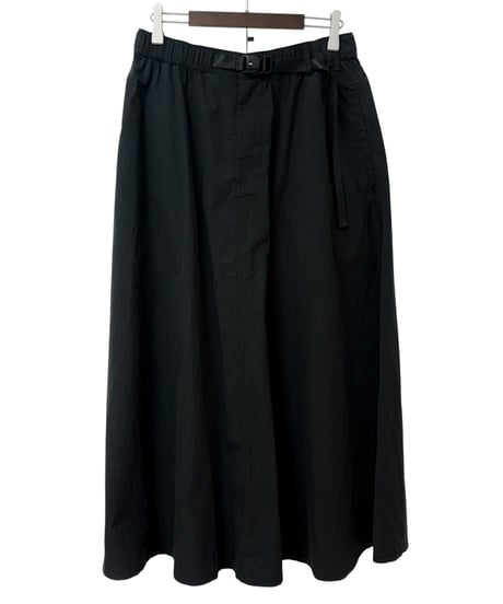 【26SS】  HAVEOFFDUTY / C/N COMFORTABLE EASY SKIRT -BLACK-