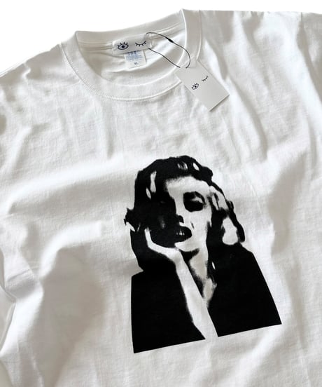 me / monroe T-shirts -WHITE-