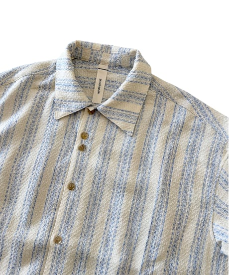 SHINYAKOZUKA / ROOMY SHIRT (ISSUE#9) -BLUE WITH CANVAS-
