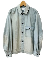 refomed / SKIP BOX SHIRT "DENIM USED" -USED WASH-