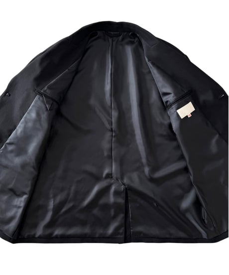 YOKO SAKAMOTO / SUIT JACKET brushed gabardine -BLACK-
