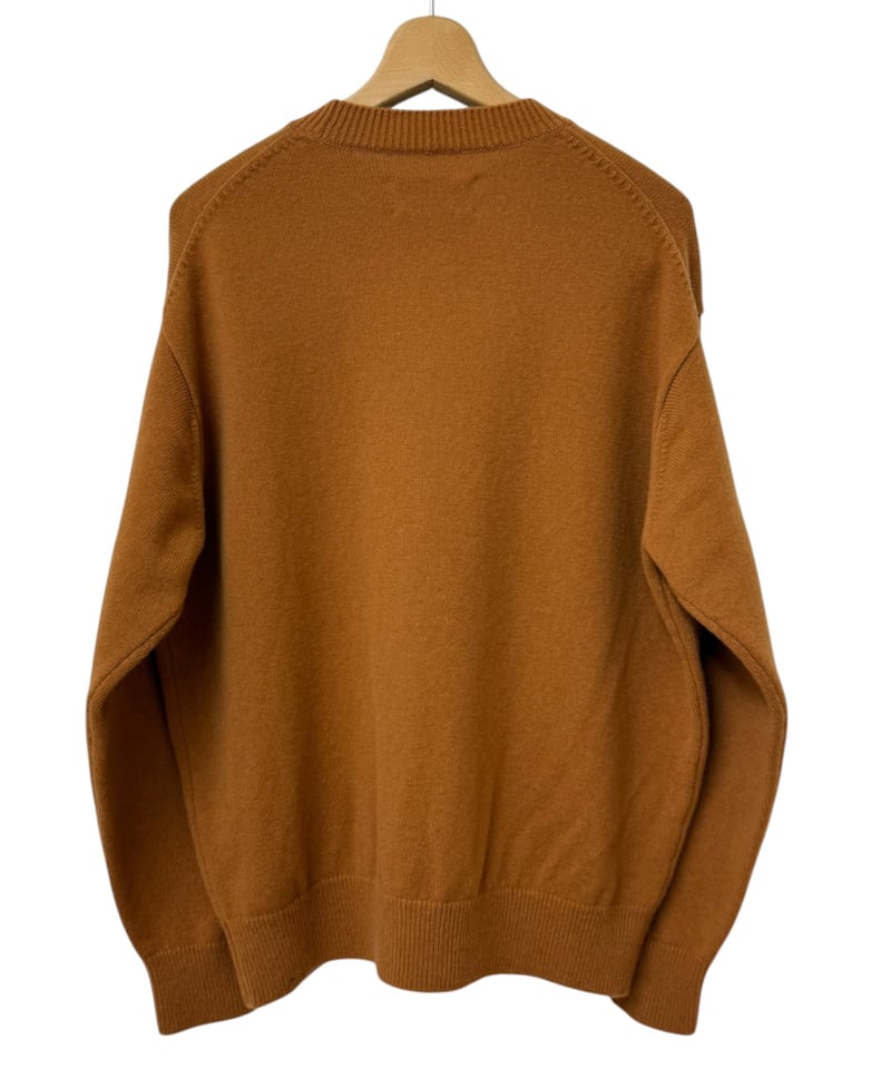 YOKO SAKAMOTO / CREW NECK KNIT super fine wool