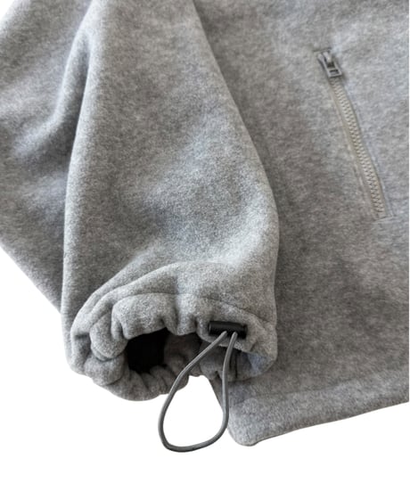 refomed / CASTRO FLEECE JUMPER -GRAY-
