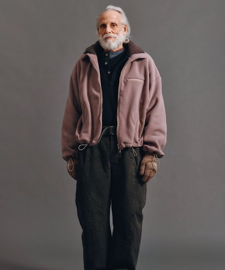 refomed / CASTRO FLEECE JUMPER -BEIGE-