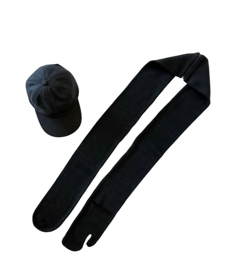 【26AW】 SHINYAKOZUKA / a' lost glove cap with KIJIMATAKAYUKI -NIGHT BLACK-