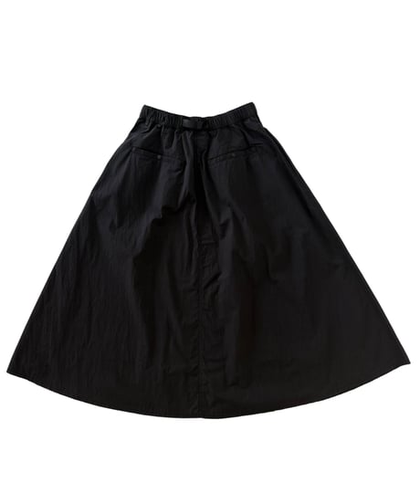 【26SS】  HAVEOFFDUTY / C/N COMFORTABLE EASY SKIRT -BLACK-