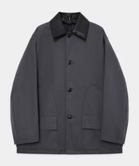MARKAWARE / Organic Cotton Duck Chasseur Jacket - Charcoal -