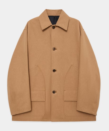 MARKAWARE / Organic Cotton Duck Chasseur Jacket - Natural Brown -