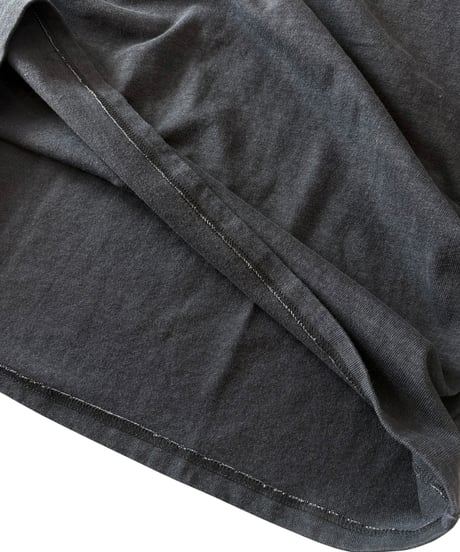【26AW】 refomed / "MIXER" LONG SLEEVE TEE -CHARCOAL-