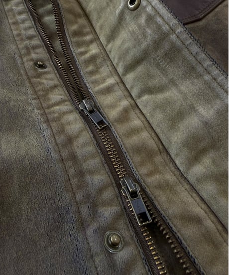 Nomàt / UTULITY JK flocky denim -AURORA YELLOW-