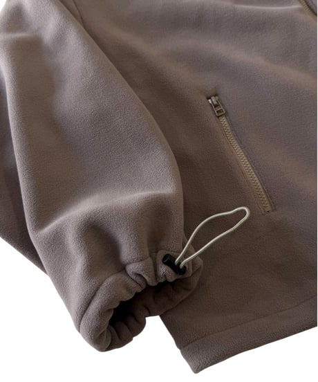refomed / CASTRO FLEECE JUMPER -BEIGE-