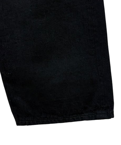 YOKO SAKAMOTO / 5POCKET STRAIGHT PANTS "ONE WASH" -BLACK-
