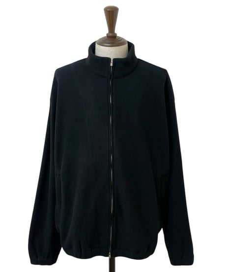YOKO SAKAMOTO / TRACK JACKET brushed wool fleece -BLACK-