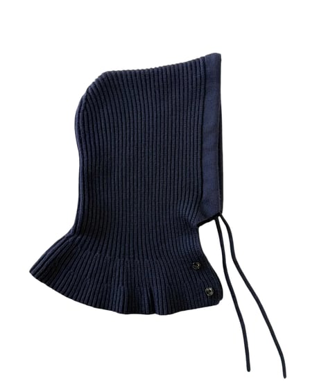 refomed / IDLE KNIT BALACLAVA -NAVY-